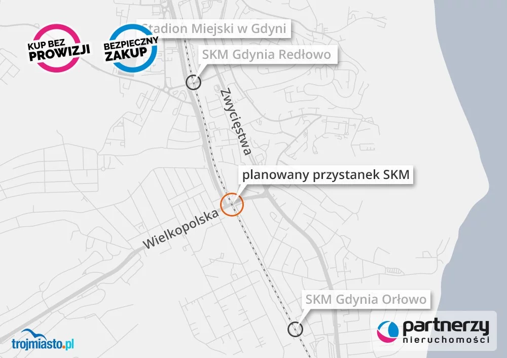 Działka 469,00 m², oferta nr , PAN312785, Gdynia, Orłowo, Orłowo, Akacjowa