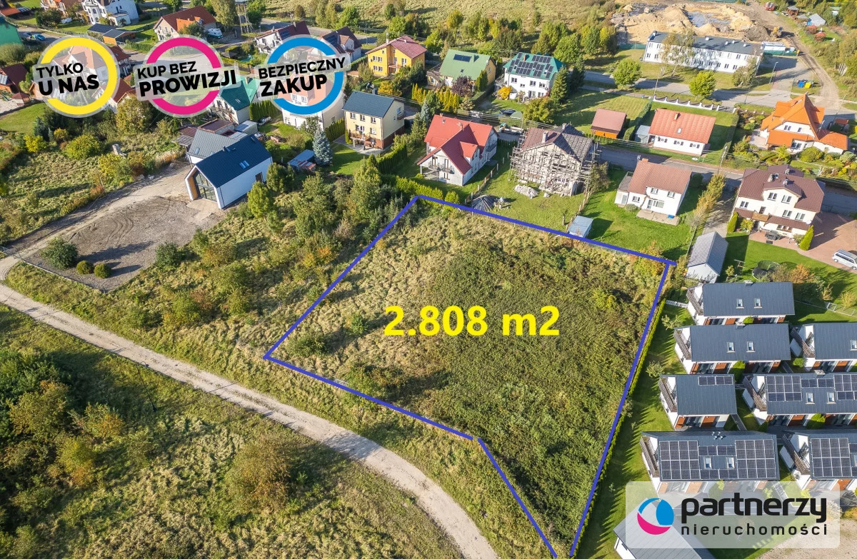 Działka 2 808,00 m², oferta nr , PAN296616, Nowęcin, Akacjowa