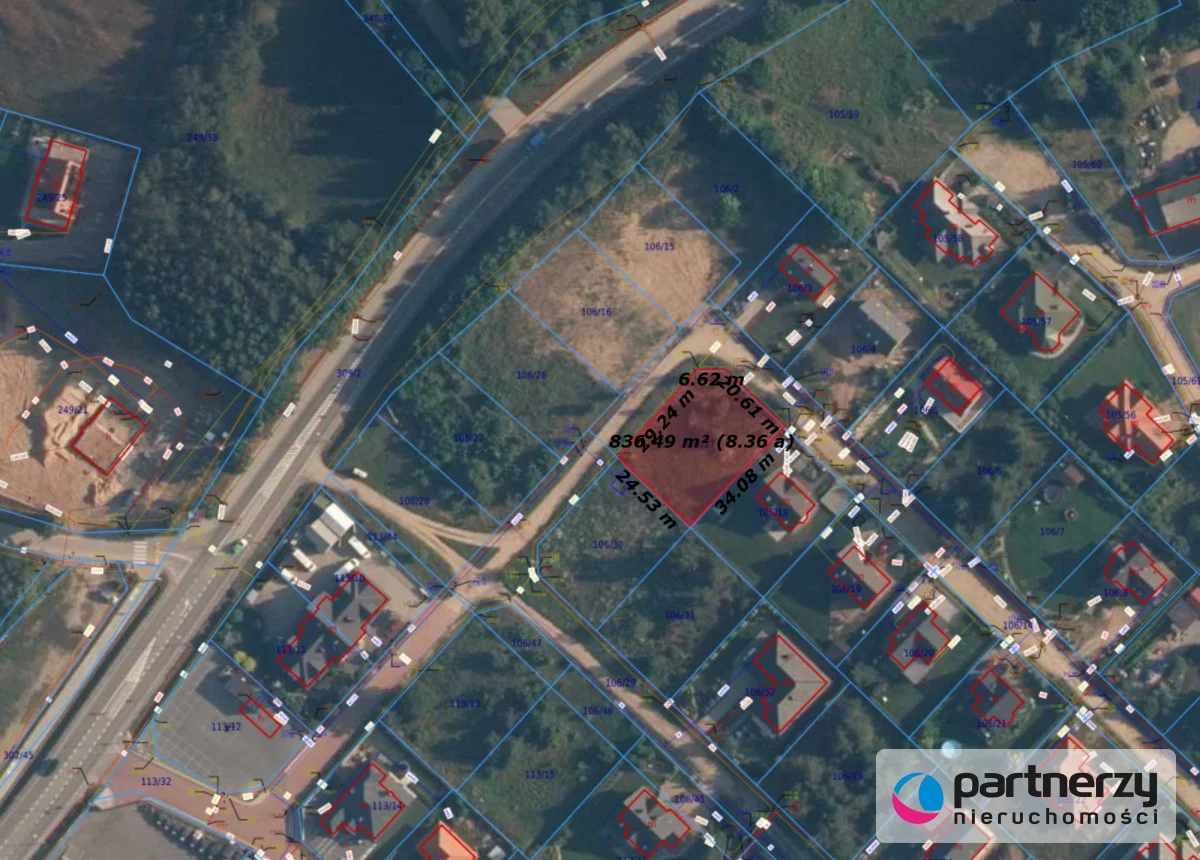Działka 837,00 m², oferta nr , PAN139963, Borkowo