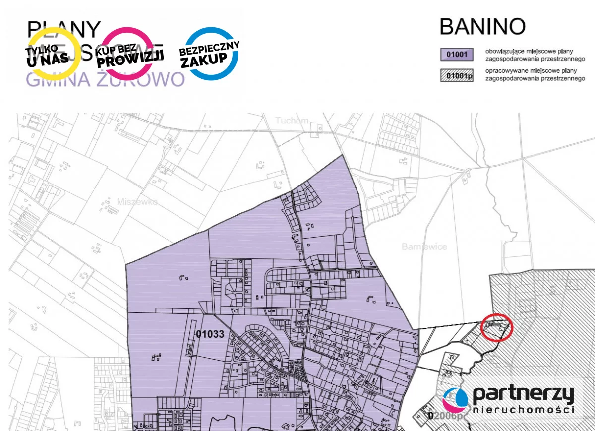 Działka 6 212,00 m², oferta nr , PAN852819287, Banino, Borowiecka