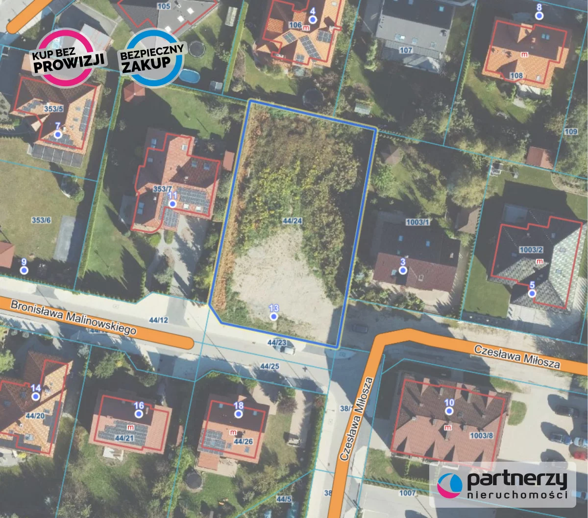 Apartamenty PAN593309 Pruszcz Gdański Bronisława Malinowskiego