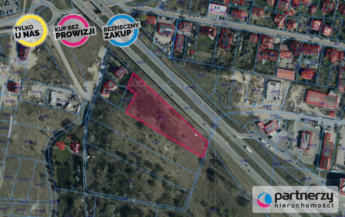 Działka 5 617,00 m², oferta nr , PAN196953, Gdańsk, Jasień, Brzoskwiniowa