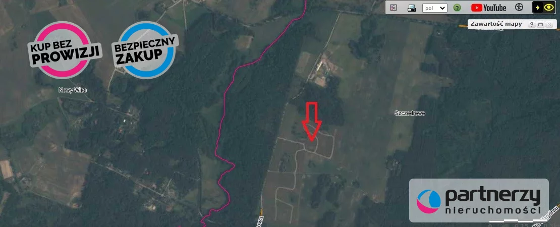 Działka 1 012,00 m², oferta nr , PAN324325, Szczodrowo, Brzozowa