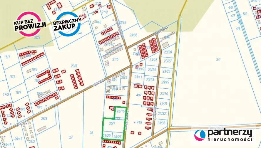 Działka 4 140,00 m², oferta nr , PAN505641, Wicie, Bursztynowa