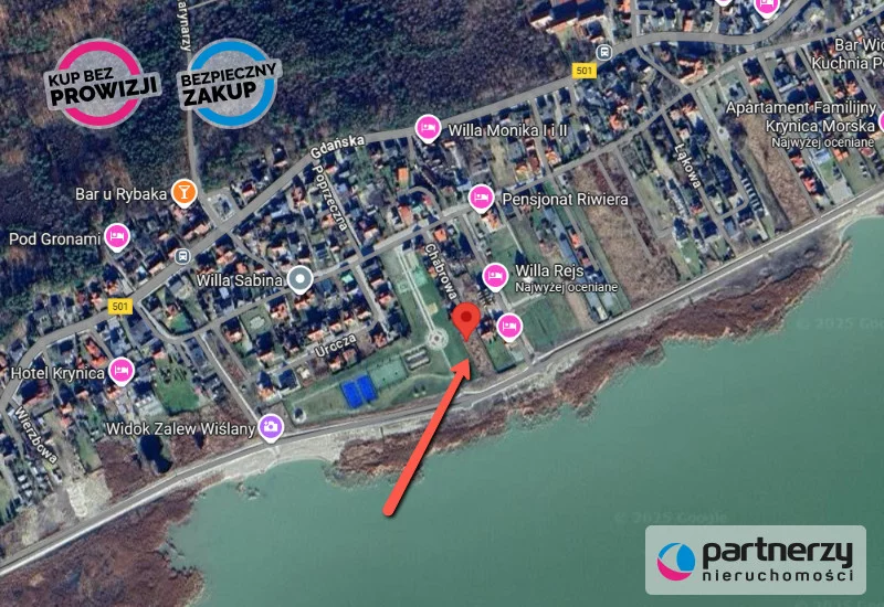 Działka 1 479,00 m², oferta nr , PAN210316, Krynica Morska, Chabrowa