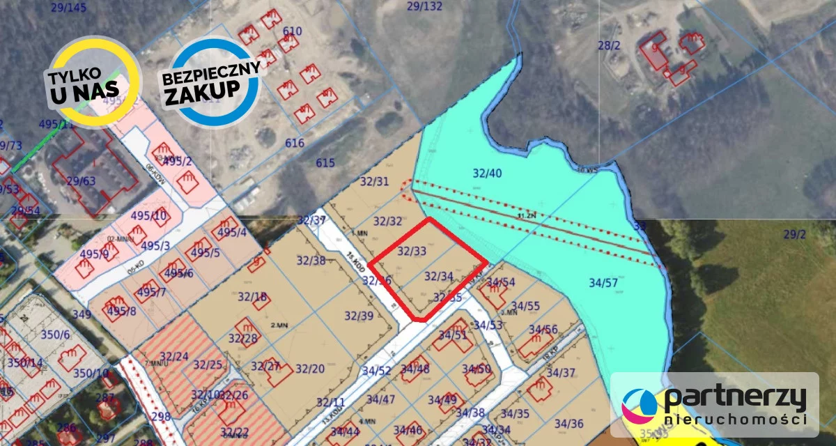 Działka 3 000,00 m², oferta nr , PAN521423, Banino, Dębowa