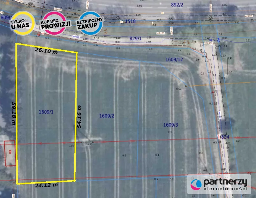 Działka 1 414,00 m², oferta nr , PAN293902, Stegna, Gdańska