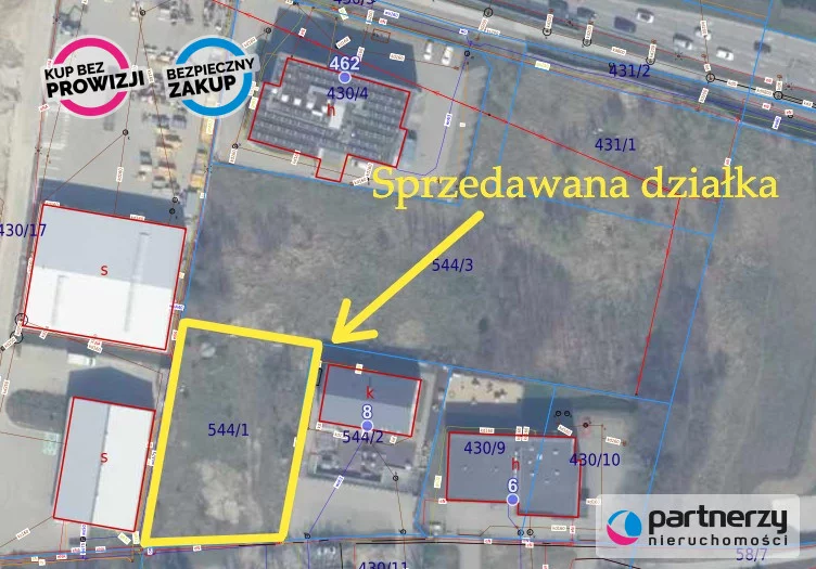 Działka 1 699,00 m², Gdańsk, Kokoszki, Gostyńska, Sprzedaż