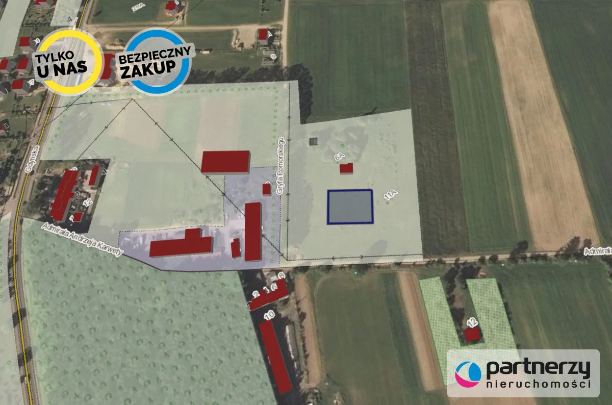 Działka 1 082,00 m², oferta nr , PAN227947, Miszewko, Gryfa Pomorskiego