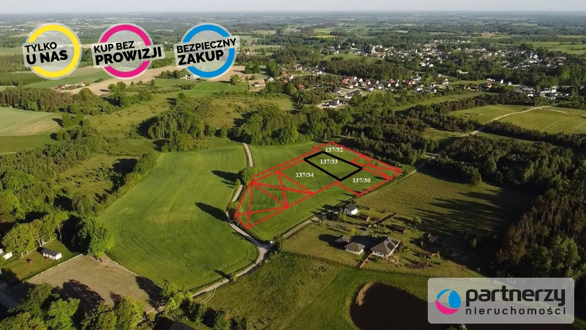 Działka 1 502,00 m², oferta nr , PAN110424, Nowa Karczma, Horniki Górne