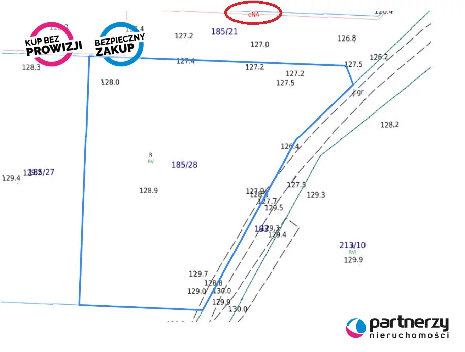 Działka 1 158,00 m², oferta nr , PAN545725, Niestępowo, Jana Potockiego