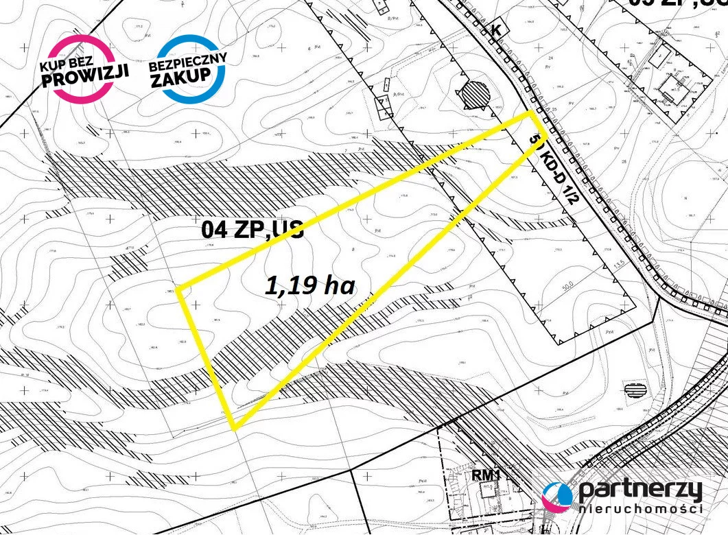 Działka 11 939,00 m², oferta nr , PAN552057926, Gdynia, Dąbrowa, Dąbrowa, Łanowa