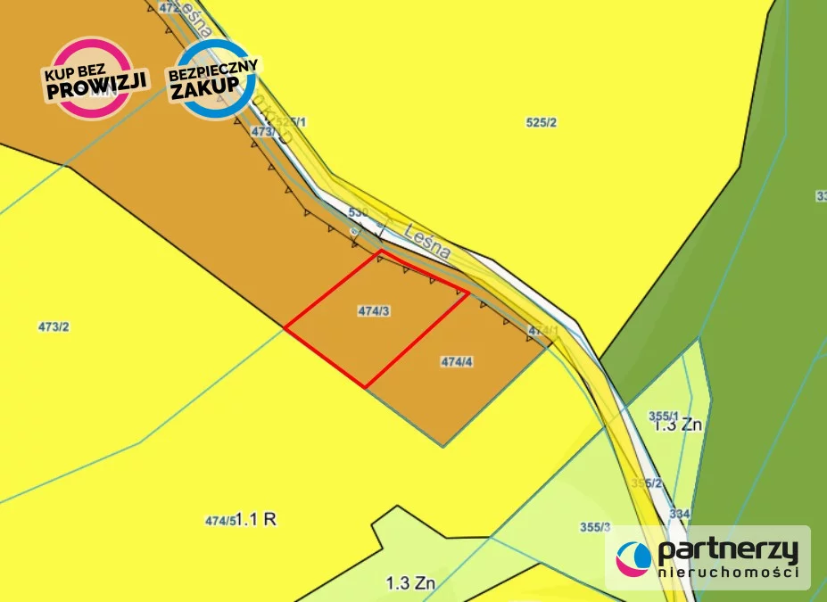 Działka na sprzedaż, 1 500,00 m², oferta nr PAN974544