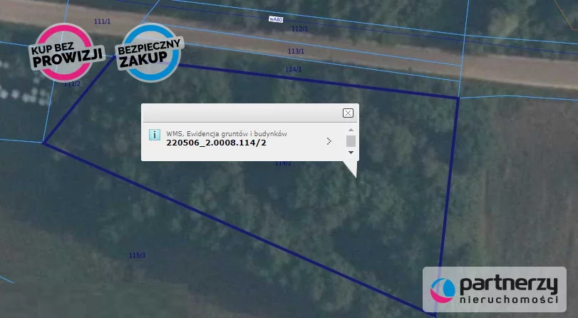 Działka 2 100,00 m², oferta nr , PAN545131, Łosienice