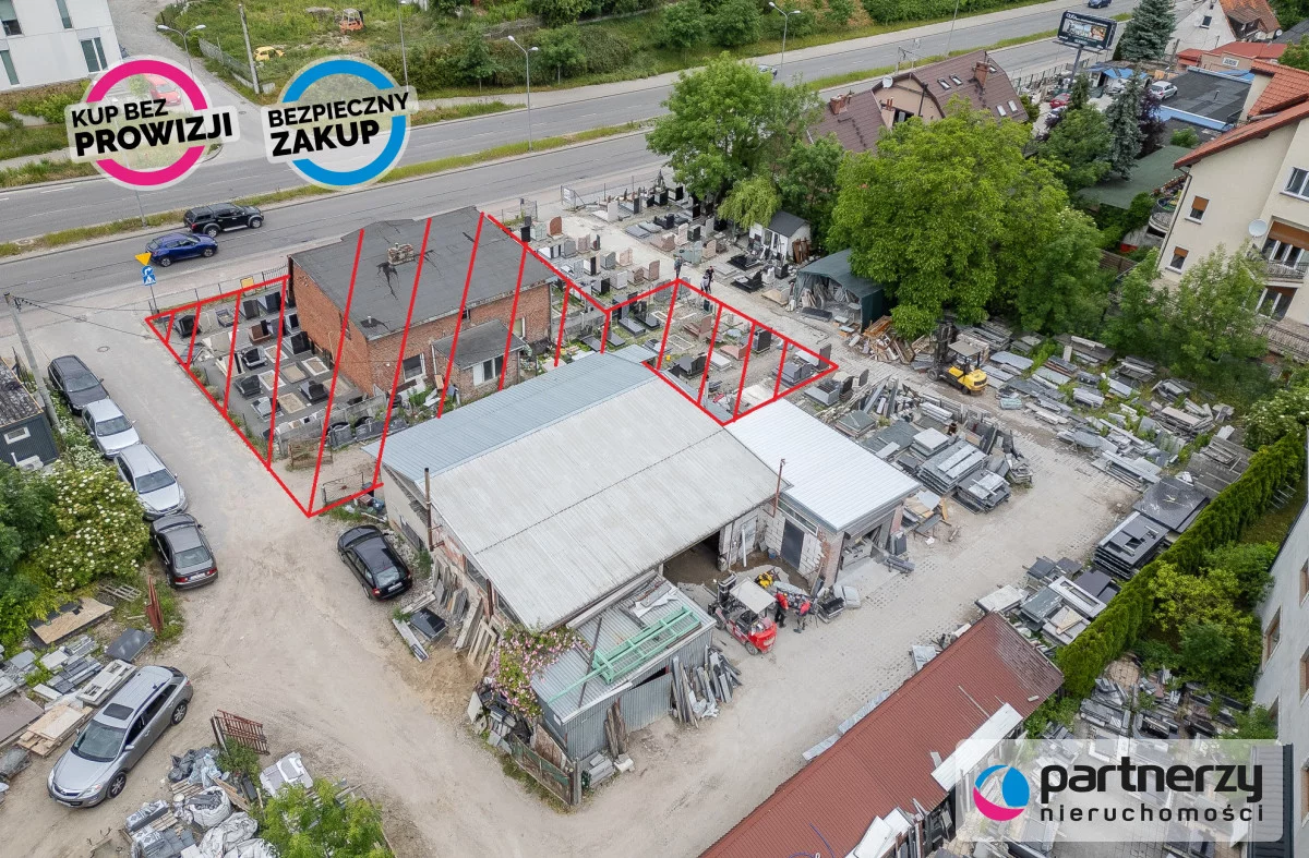 Działka 631,00 m², oferta nr , PAN486304, Gdańsk, Siedlce, Łostowicka