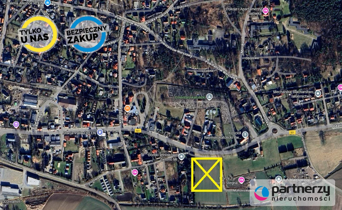 Działka 1 134,00 m², oferta nr , PAN797323, Stegna, Mahoniowa
