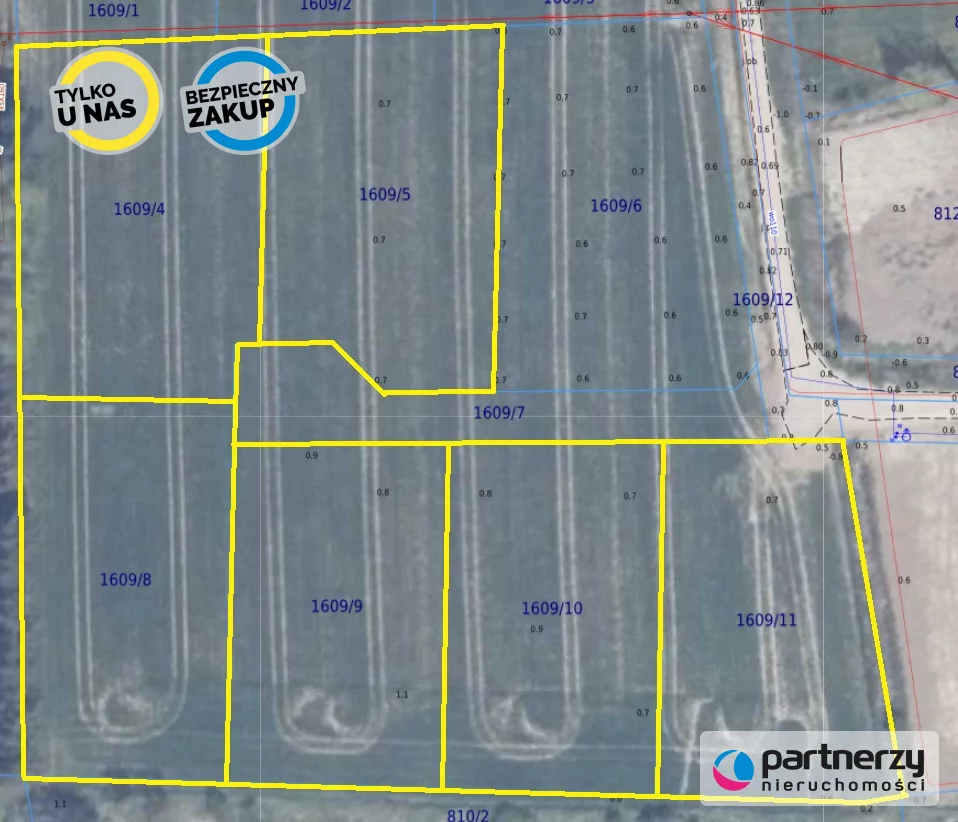 Działka 1 134,00 m², oferta nr , PAN797323, Stegna, Mahoniowa