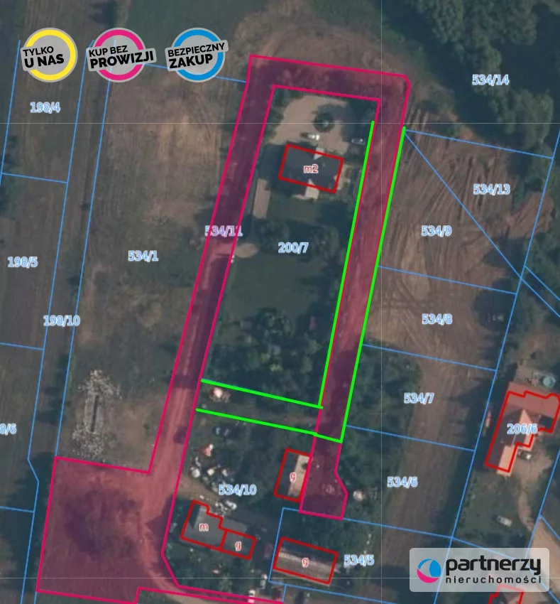Działka 1 854,00 m², oferta nr , PAN114458, Bojano, Majora Bojana