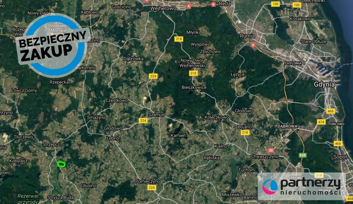 Działka 11 040,00 m², oferta nr , PAN788408, Miłoszewo