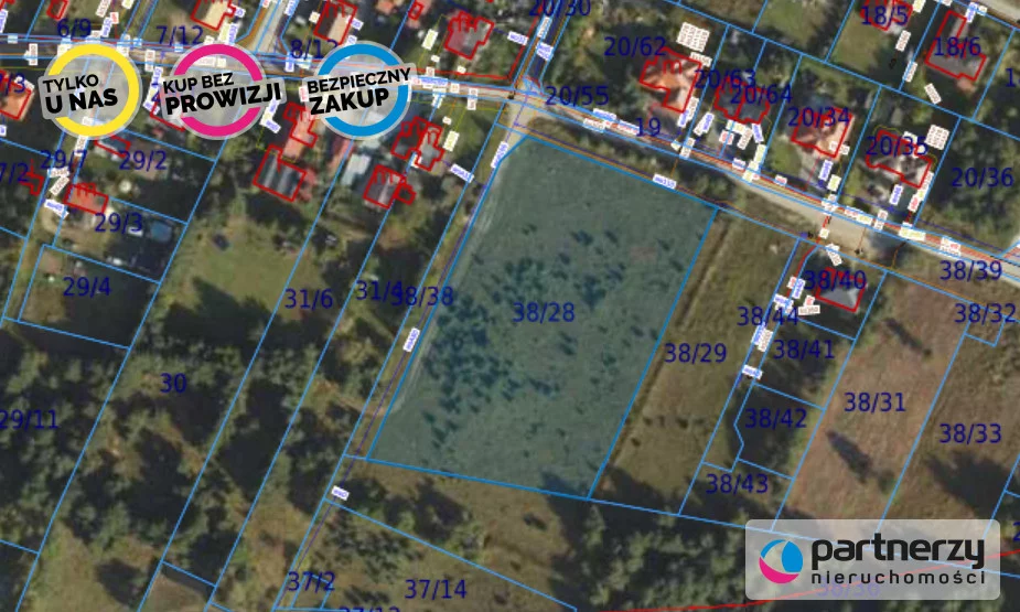 Działka 7 542,00 m², oferta nr , PAN681746, Gdańsk, Osowa, Myśliborska