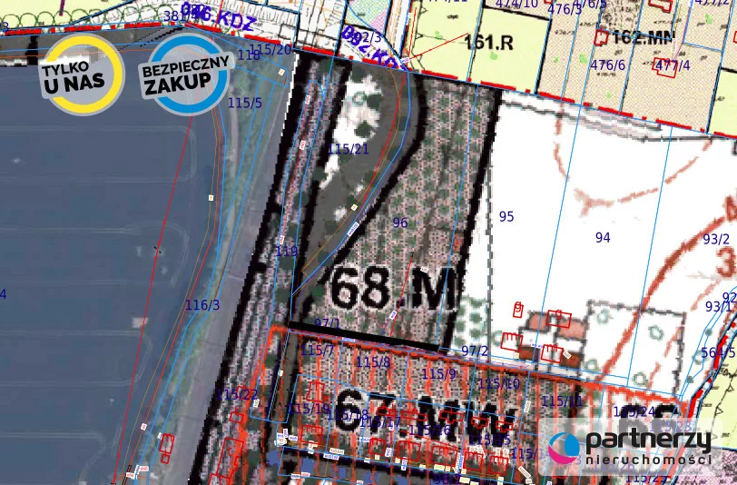 Działka 8 814,00 m², oferta nr , PAN326154, Subkowy, Ogrodowa