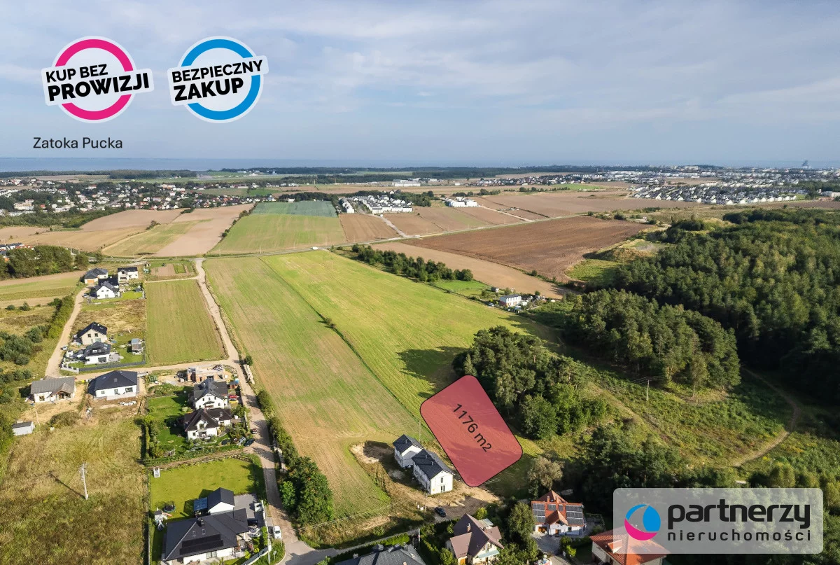 Działka 1 176,00 m², oferta nr , PAN622534, Dębogórze, Owocowa