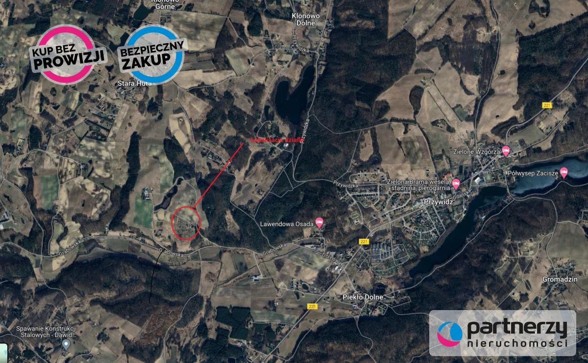 Działka 1 501,00 m², oferta nr , PAN862726, Piekło Górne