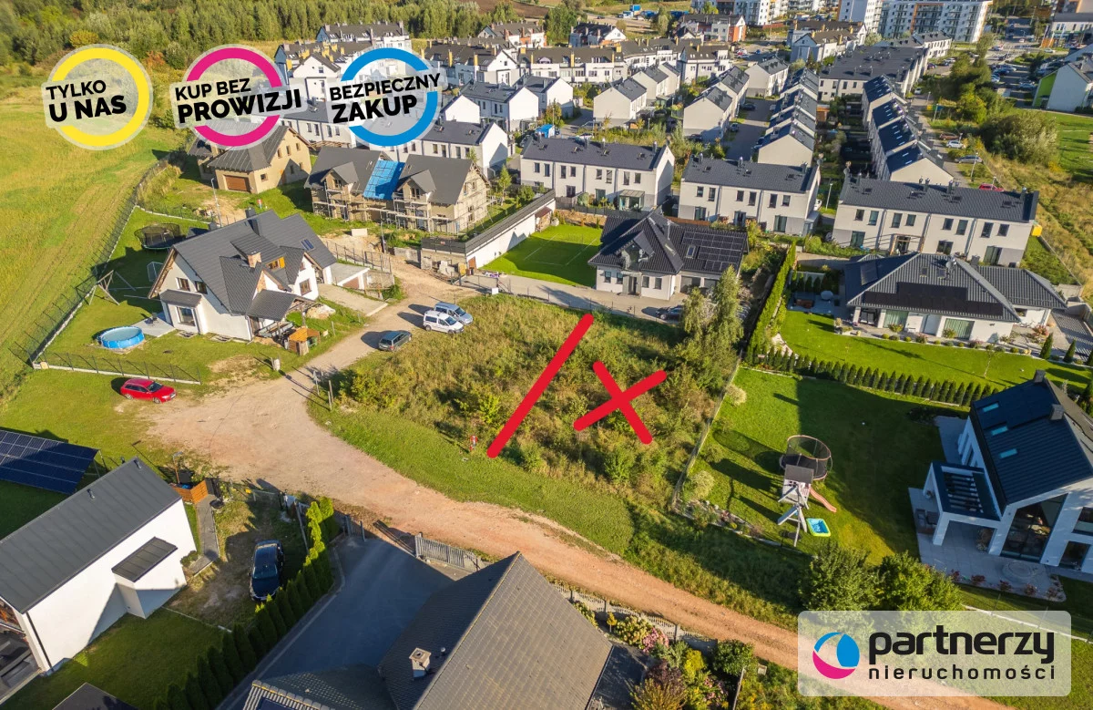 Działka 526,00 m², oferta nr , PAN664203, Gdańsk, Jasień, Połczyńska