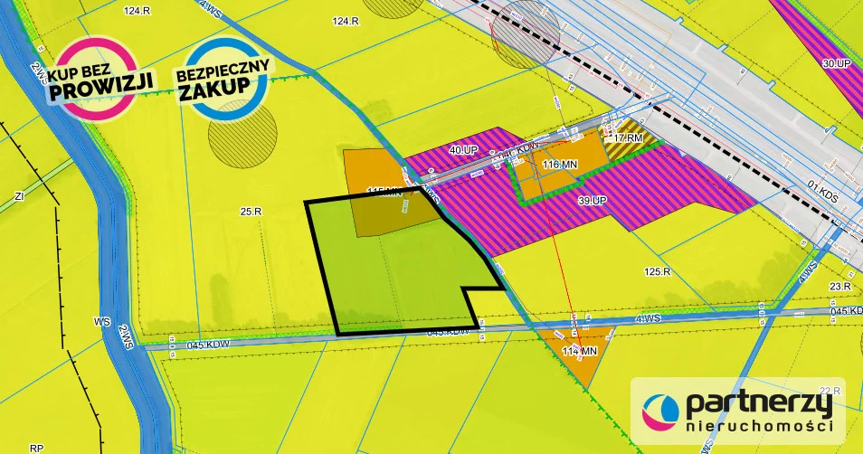 Działka 3 000,00 m², oferta nr , PAN848607, Cedry Małe, Polna