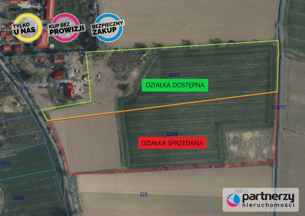 Działka 34 777,00 m², oferta nr , PAN738388202, Gdańsk, Wyspa Sobieszewska, Sobieszewo, Przegalińska