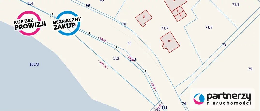 Działka 1 300,00 m², oferta nr , PAN399420, Gdańsk, Wyspa Sobieszewska, Sobieszewo, Przegalińska