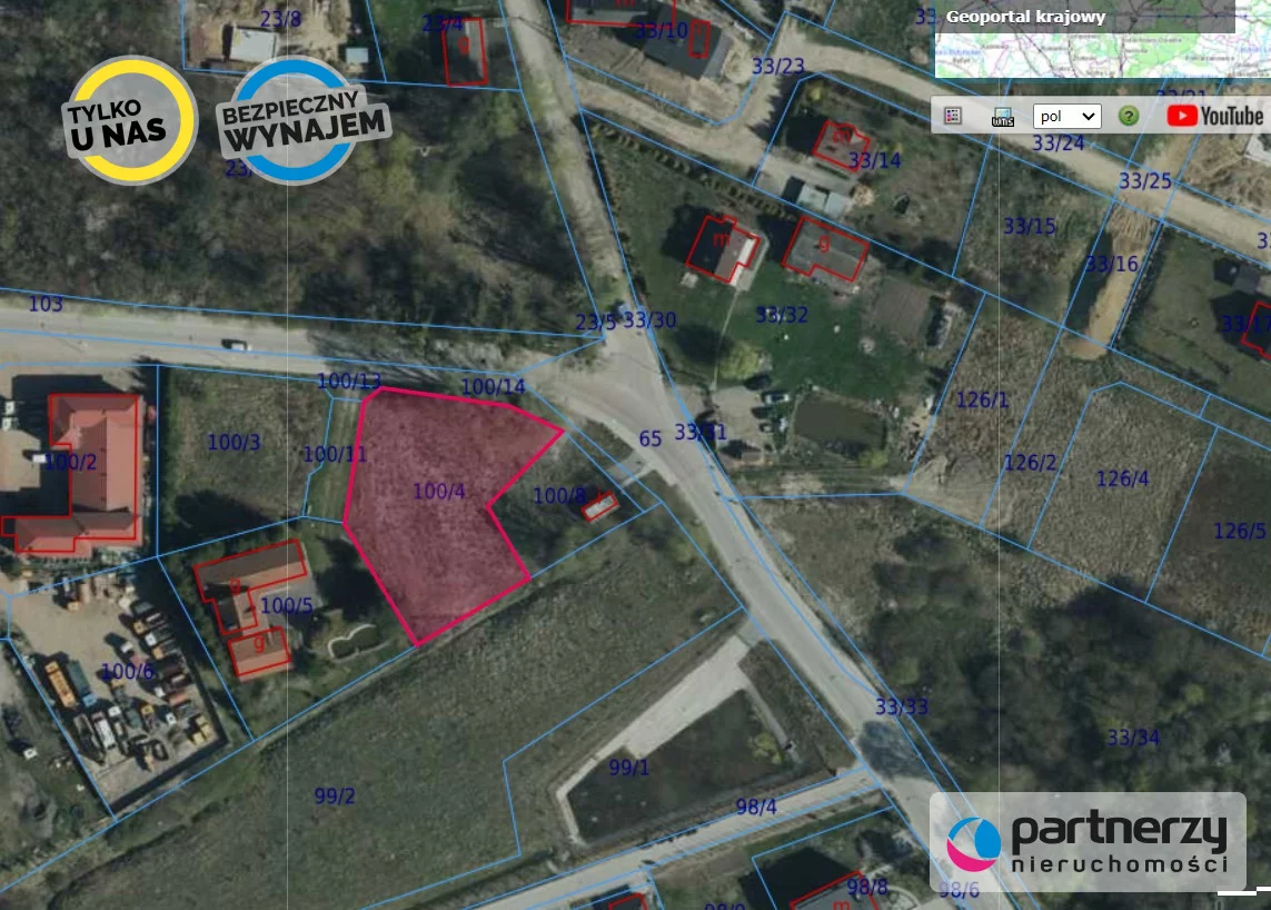 Działka 1 252,00 m², oferta nr , PAN963900, Jankowo Gdańskie, Rzemieślnicza