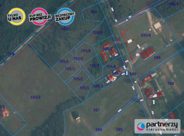 Działka 1 005,00 m², oferta nr , PAN637304, Szczodrowo, Skarszewska