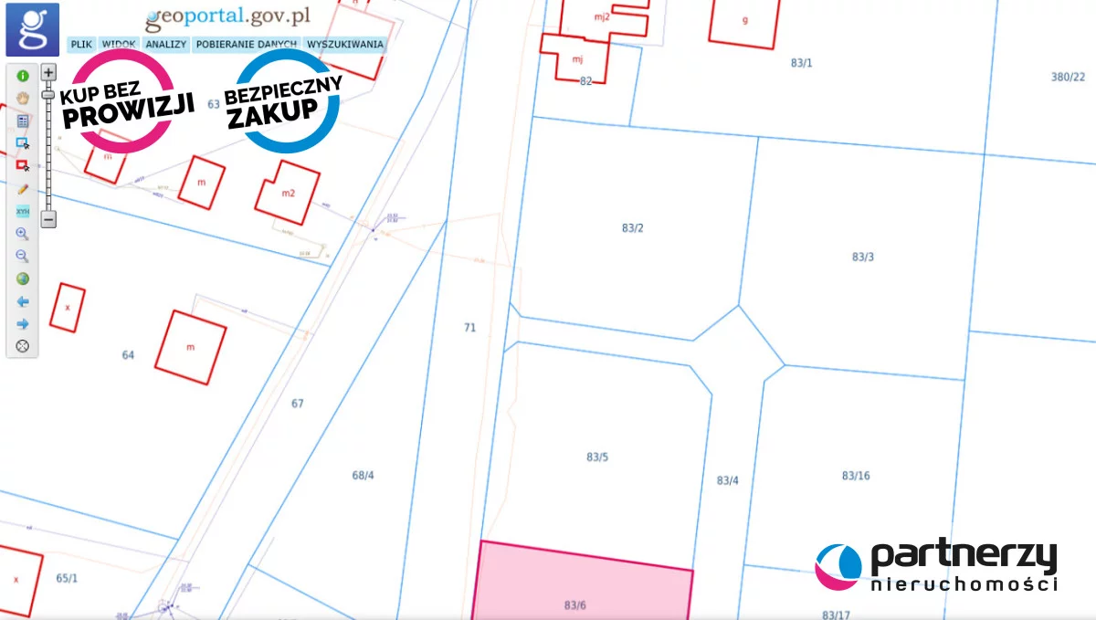 Działka 1 019,00 m², oferta nr , PAN557144, Słajszewo