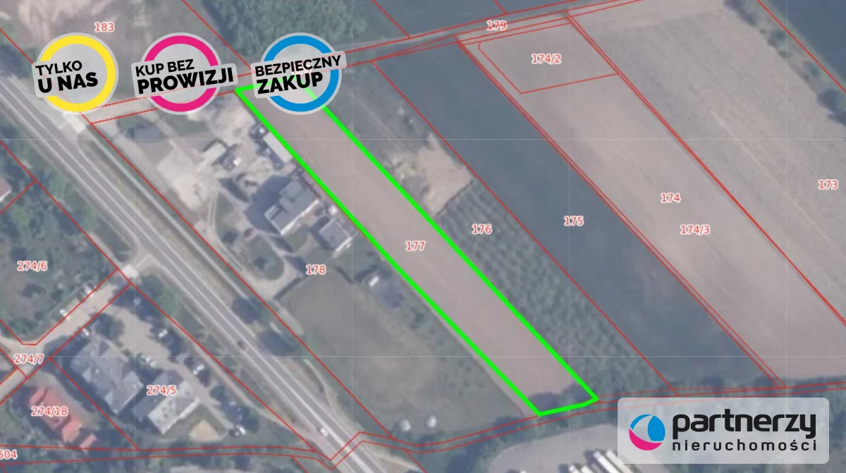 Działka 4 200,00 m², oferta nr , PAN913860, Skowarcz, Słoneczna