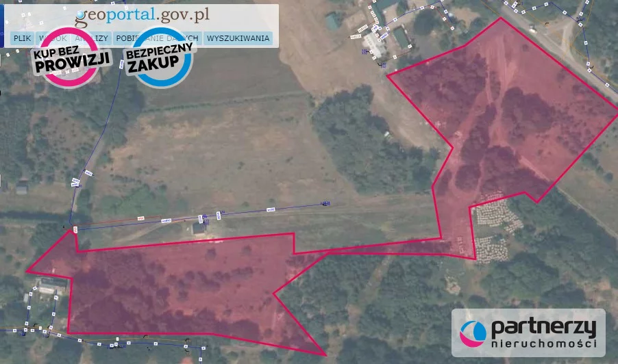 Działka 29 846,00 m², oferta nr , PAN754875, Smołdziński Las