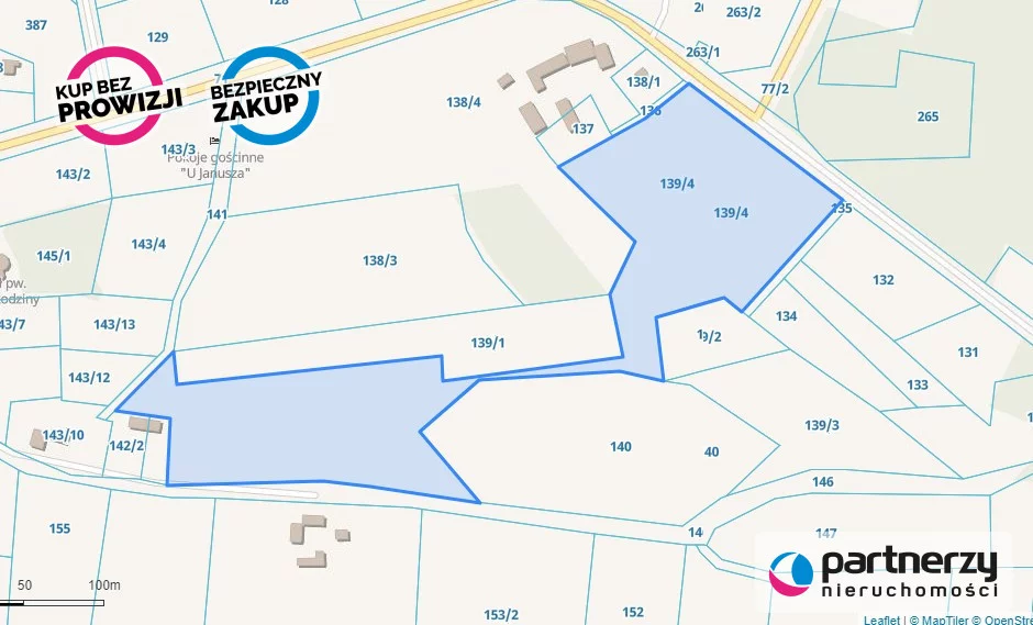 Działka 29 846,00 m², oferta nr , PAN754875, Smołdziński Las