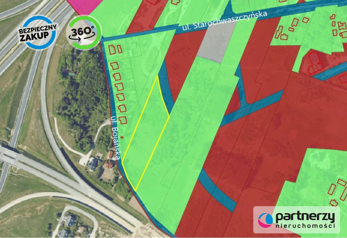 Działka 8 462,00 m², oferta nr , PAN215352351, Gdynia, Wielki Kack, Wielki Kack, Starochwaszczyńska