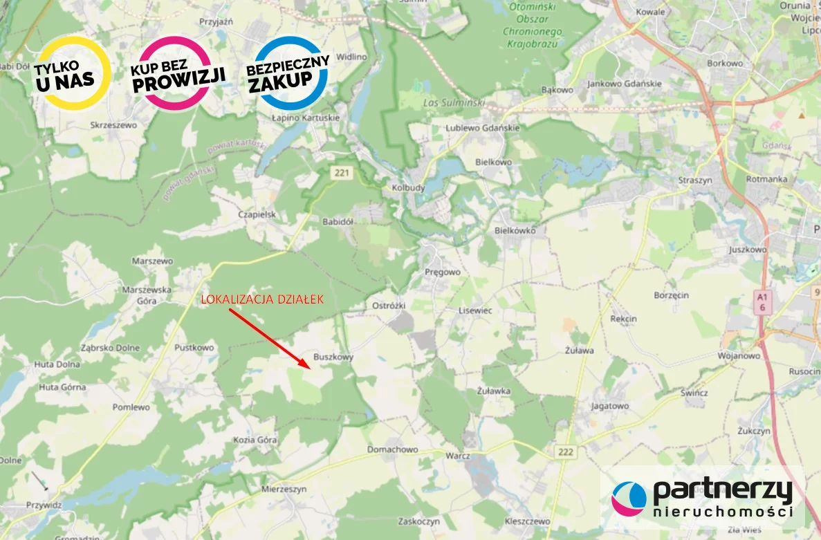 Działka 18 000,00 m², oferta nr , PAN166113988, Buszkowy, Strumykowa