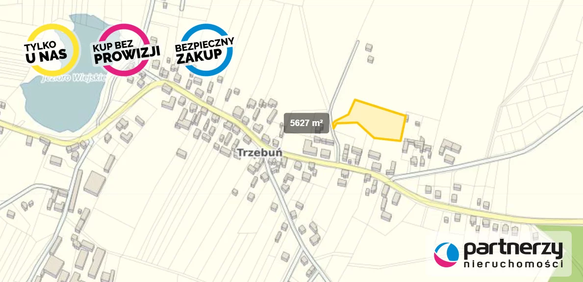 Działka 5 635,00 m², oferta nr , PAN286312, Trzebuń