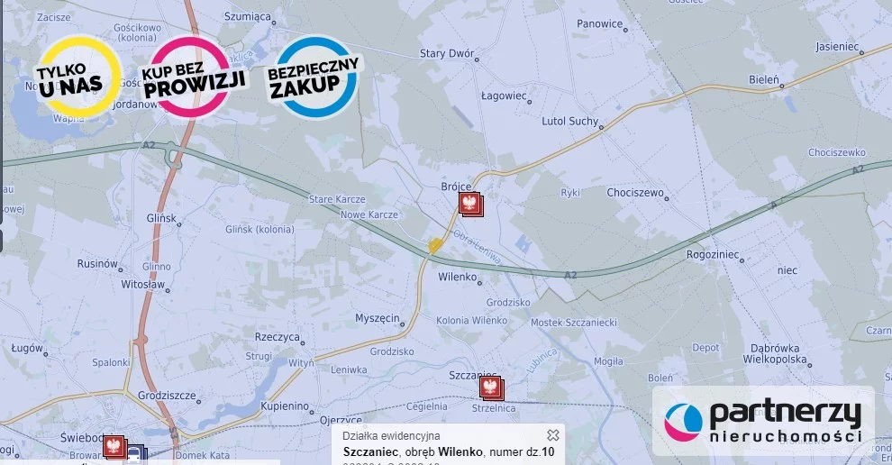 Działka 42 400,00 m², oferta nr , PAN250462221, Wilenko