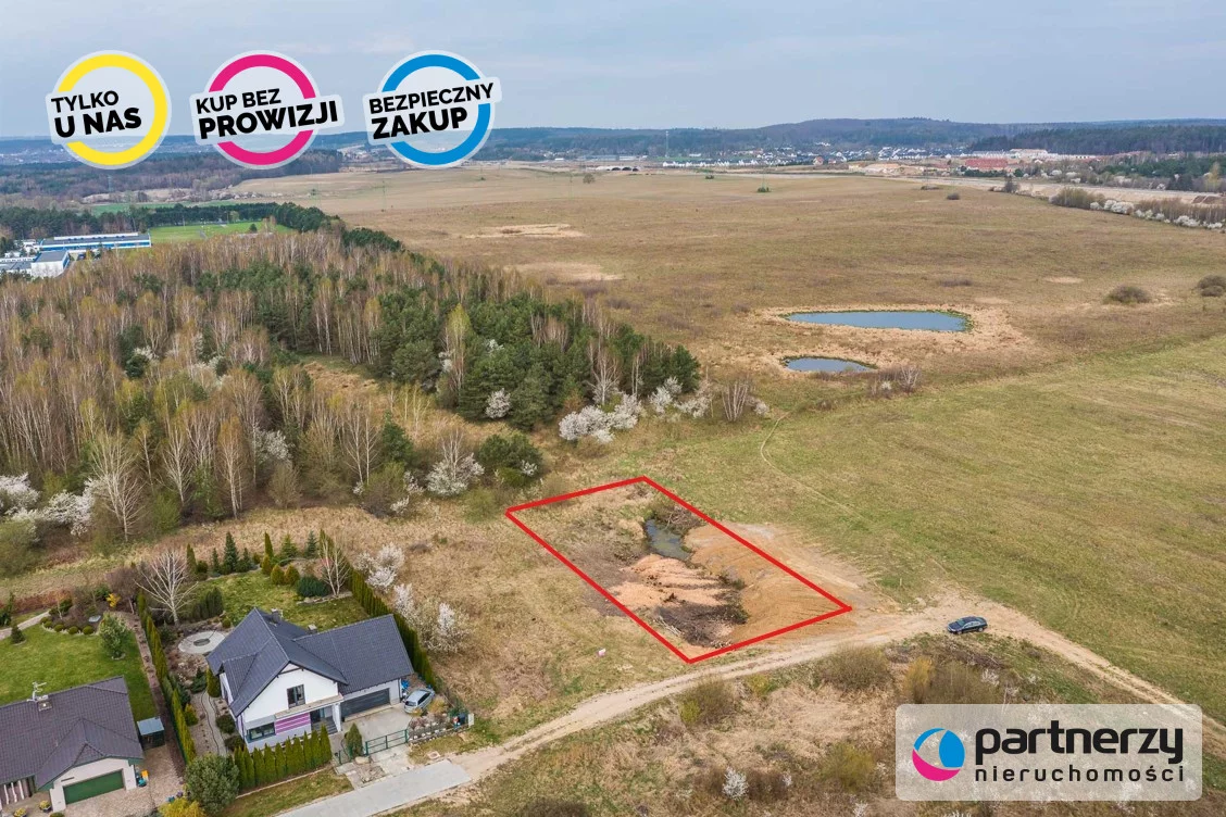 Działka 1 350,00 m², Straszyn, Zachodnia, Sprzedaż