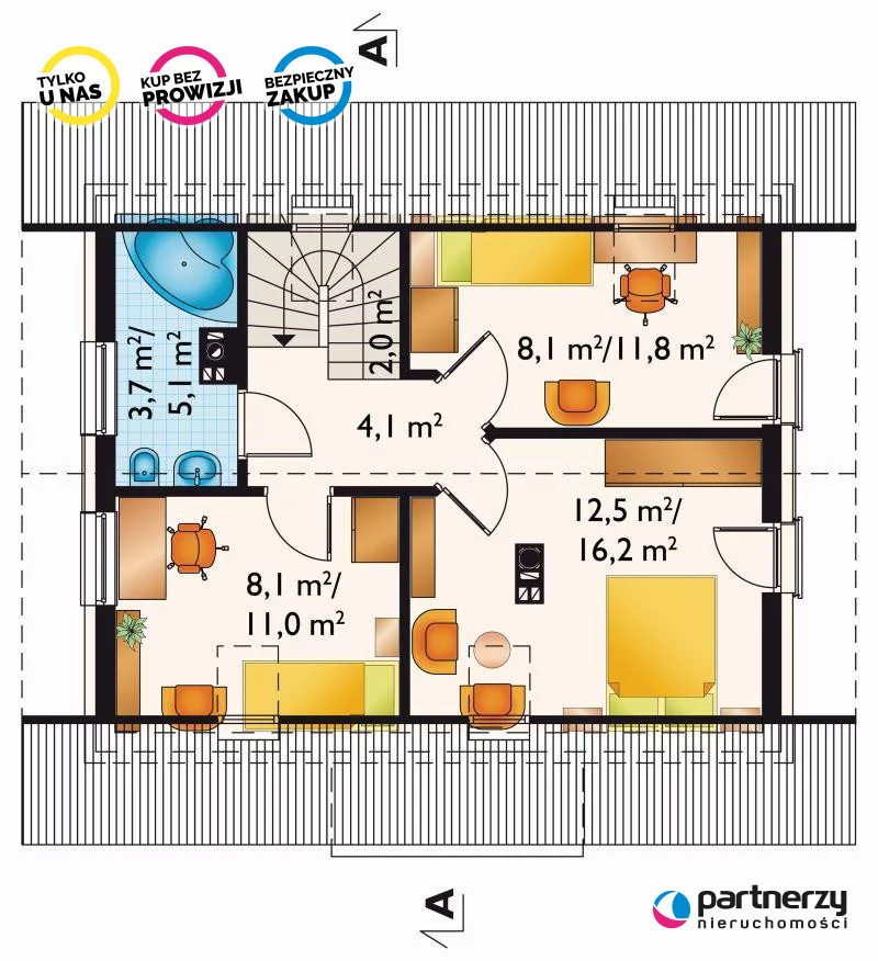 Działka 1 030,00 m², oferta nr , PAN900918, Małkowo, Zielona