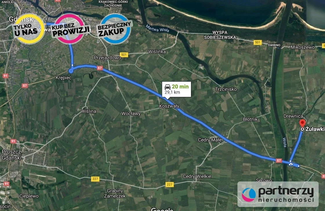 Działka 3 000,00 m², oferta nr , PAN206736131, Żuławki