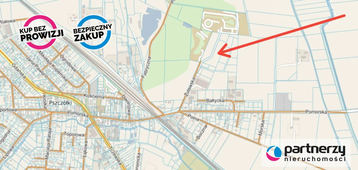 Działka 15 466,00 m², oferta nr , PAN125737, Pszczółki, Żuławska