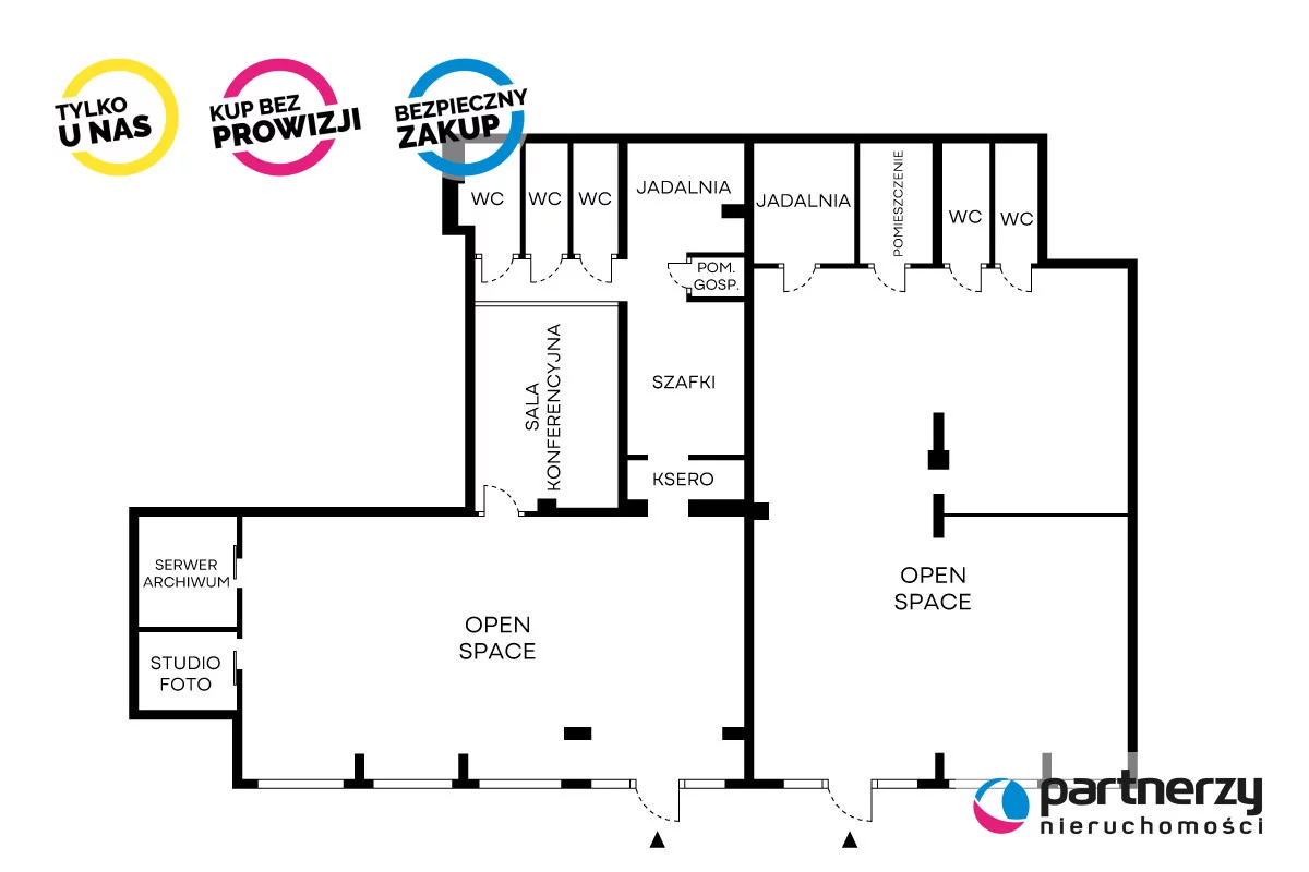 Biuro 385,00 m², oferta nr , PAN358593, Gdańsk, Wrzeszcz, Aleja Gen. Józefa Hallera