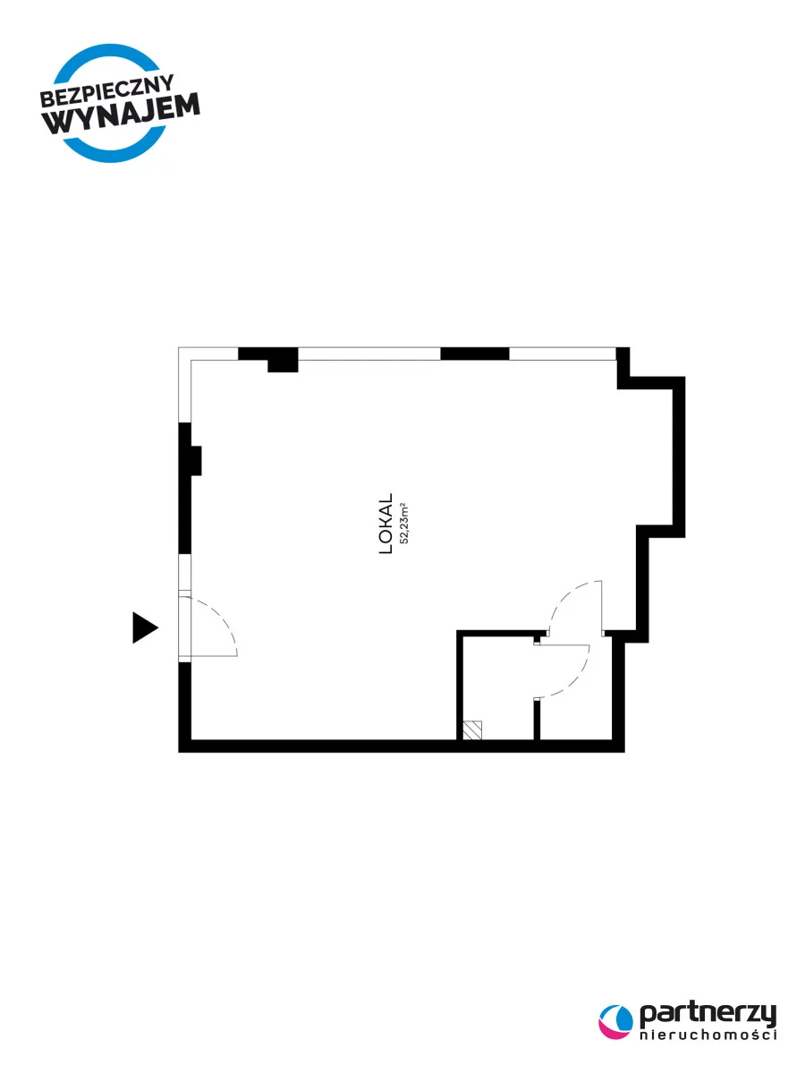 Lokal użytkowy 52,60 m², oferta nr , PAN417323, Gdynia, Śródmieście, Śródmieście, Arkadiusza Rybickiego