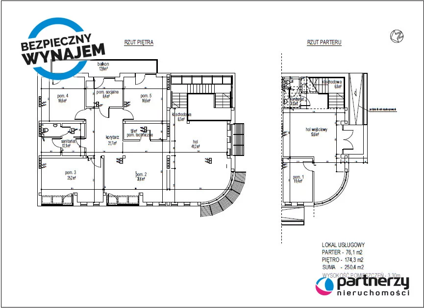 Lokal użytkowy 250,40 m², oferta nr , PAN856896, Rotmanka, Bajki