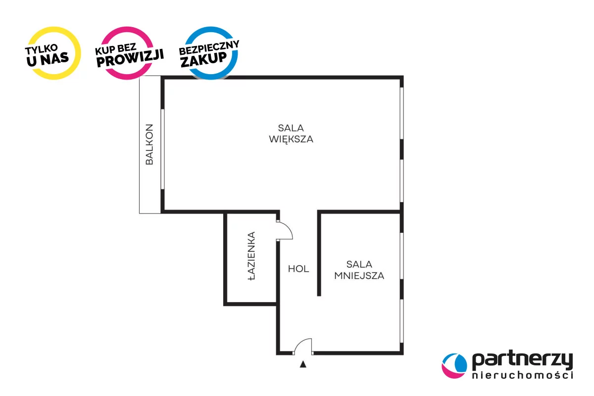 Lokal użytkowy 69,05 m², oferta nr , PAN696219, Gdańsk, Wrzeszcz, Grunwaldzka