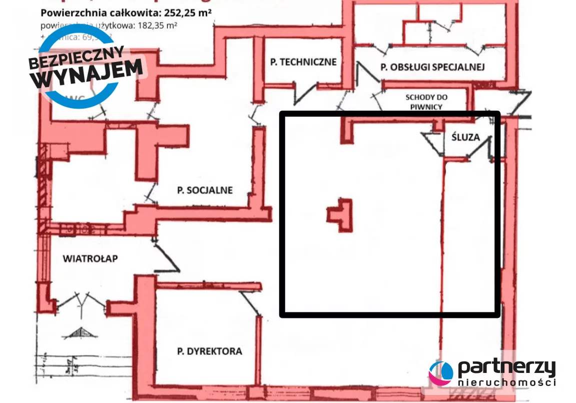 Biuro 252,25 m², oferta nr , PAN717817, Sopot, Dolny Sopot, Centrum, Niepodległości